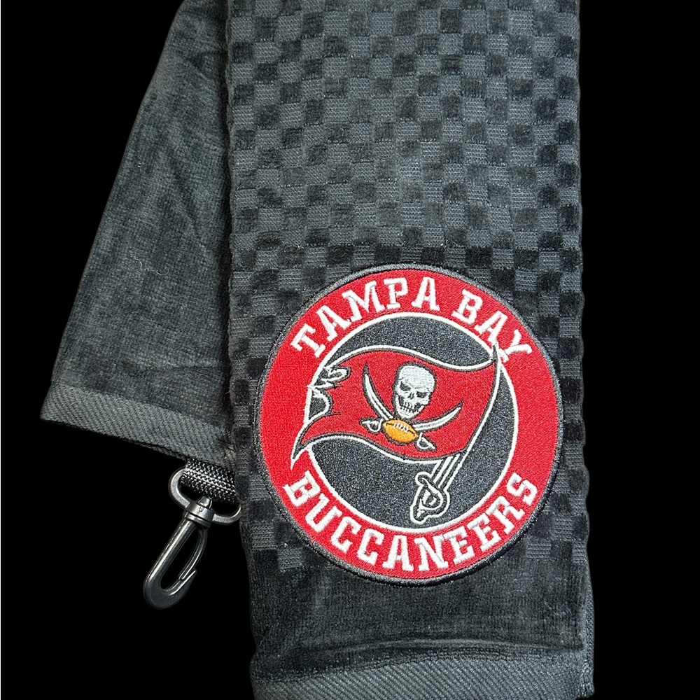 Tampa Bay Buccaneers(5in) Golf Towel (6in X 23in) 54k Stitches Cotton towel